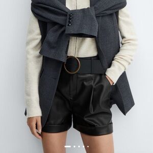 Elegant Black Women's Shorts